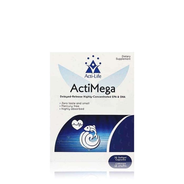 Actimega Omega 3 supplement mercury free and highly absorbed