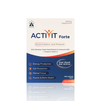 Activit Forte Multivitamin for energy production