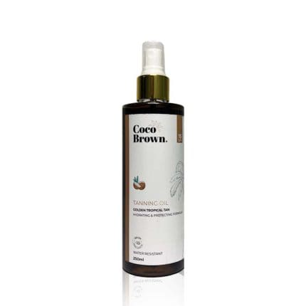 Cocobrown tanning oil water resistant