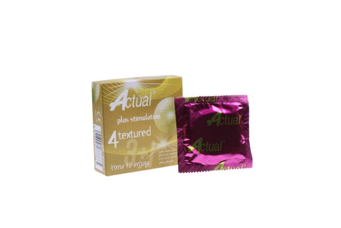 Actual plus stimulation condom 4 units
